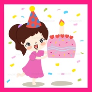 Doodle Birthday Wish Card