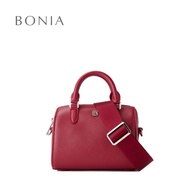 Bonia Maroon Tenero Mini Satchel Bag