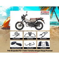 ORIGINAL YAMAHA PG1 PG-1 RACK KAKI 1 SET ORIGINAL YAMAHA RACK MOTORCYCLE PG1 YAMAHA