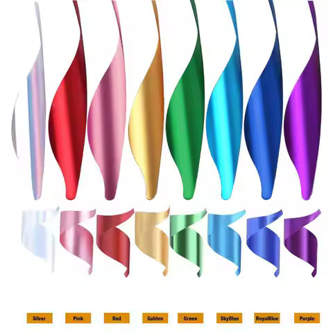 50x PANDARUS Right Wing Archery Spin Vanes 1.75" 2" Spiral Plastic Feather Arrow Fletches, DIY Shaft