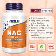 NAC Now 600mg - 1000mg liver detox pills [Full US bill]