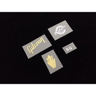 Gibson SG 1965 Guitar Head Logo [Gold metallic]