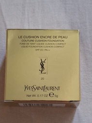 【全新】YSL Le Cushion Encre De Peau 經典皮革氣墊粉餅 5g (熱門色號 #20)