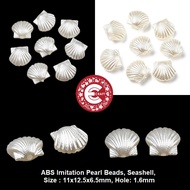 Pearl SHELL BEADS ABS PLASTIC SHELL PEARL BEADS