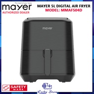 MAYER MMAF504D 5L DIGITAL AIR FRYER, REMOVABLE BASKET TRAY, AUTOMATIC CUT-OFF, OVERHEATING PROTECTION