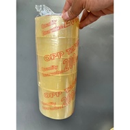 PHUC HUNG SG clear tape 200 yards, size 4.8cm-200 yards.