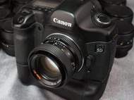 全新品 Carl Zeiss名作Rollei(Canon卡口)HFT 50mm f1.8鏡頭 無損改口