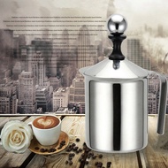 ชุดถ้วยทำฟองนม เครื่องทำฟองนม วัสดุทำจากสแตนเลส แข็งแรง ทนทานสำหรับกาแฟ โกโก้ คาปูชิโน่ ขนาด 500มล.