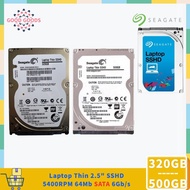 Seagate ST320LM002/ST500LM000/ST500LX005 320GB 500GB 5400 RPM 64MB Cache SATA 6.0Gb/s 2.5" 7mm Lapto