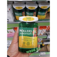 สินค้าพร้อมส่ง น้ำมันตับปลา Moller's Omega3 Cod Liver Oil จากปลาค็อด นอร์เวย์ Omega 3 (1ขวด มี 160 แ