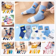 【5 Pairs】 Baby Socks Pure Cotton Animal Kids Design Soft Infant Socks for 8 Months-13 Years Old Chil