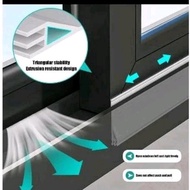 Top silicone door window gap cover sliding silicone gap