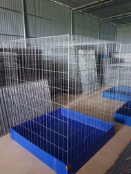 lồng nhốt gà 80v + khay