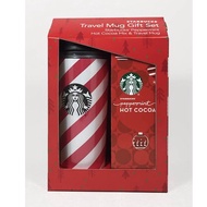 Starbucks Peppermint Hot Cocoa Travel Mug Gift Set