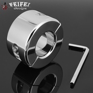 [Privacy Delivery!]Metal Stainless Steel Men's Pouch Pendant Bondage Device Iron Crotch Ring JJ Ring