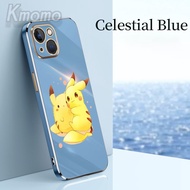 【Pokémon】Case Samsung Galaxy A13 A22 5G A32 4G A12 6D Plating Soft TPU Shockproof Mobile Phone Case