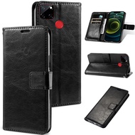 Solid-color PU Leather flip phone case for Samsung Galaxy A81 A80 A73 A72 A71 A70 A70S A57 A56 A55 A
