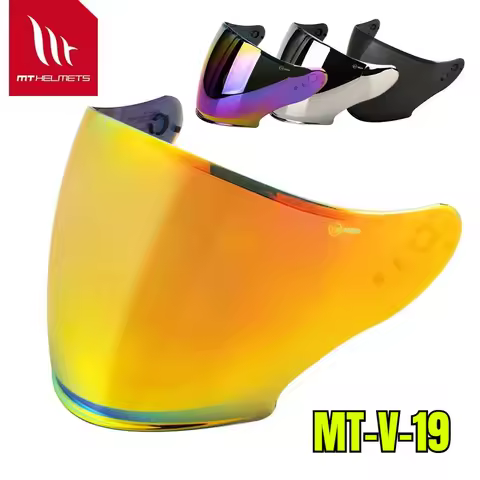 Helmet Lens Open Face Helmet Uinverse MT-V-19 Replacement Helmet Windshield for MT THUNDER 3 JET EXP