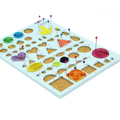 1 Quilling Board Corkboard Template Paper Quilling Tool Paper-scrolling Filigree Mosaic Quilling DIY