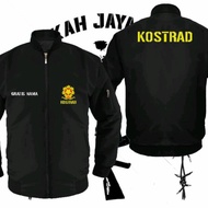 jaket Kostrad full bordir jaket bomber Kostrad full puring eksklusif