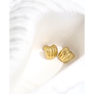 LULU Prata Stainless Steel (AS-020) Earrings