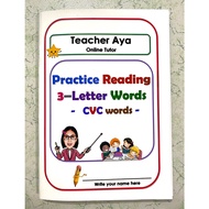 Teacher Aya's Booklet 3 - Letter Words / CVC Words