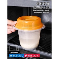 日本進口inomata微波爐專用煮飯碗蒸飯器煮雜糧飯盒迷你飯煲便攜