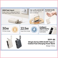 SG SPOT SG [In Stock]3C Certified Genuine Remax RPP-87 20000mAh Laptop Power Bank 65W+22.5W Super F