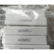 Resistor 20Watt - 1R8 1.8 2R2 2.2 8R2 8.2 Ohm Cement Chalk