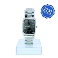 Casio Edifice Square Black Dial Watch for Women(Silver)