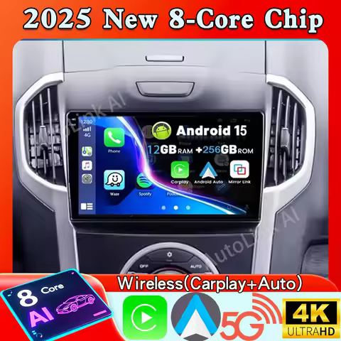 Android 15.0 Auto DVD Player for Chevrolet Holden S10 Pioneer Colorado Isuzu Dmax GPS Radio Audio Mu