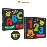 Abc 123 High Contrast Book For Baby