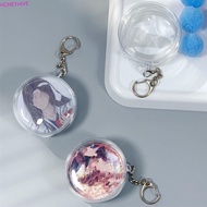 HONEYHIVE​ Anime Badge Display Bag, Badge Display Protection Case Round Badge Storage Pouch, Storage