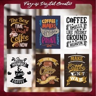 Cafe wall decoration/ cafe display cafe wall decor cafe