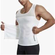 Men's Body Shaper Compression Vest Abdomen Shapewear Tummy Slimming Sheath Gynecomastia Shapers Cors