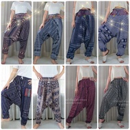 Hmong Pants Loose Leg Comfortable Hill Tribe Cotton