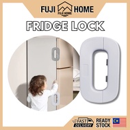 🏠READY STOCK🏠 Refrigerator Safety Lock Drawer Safety Lock Fridge Cupboard Cabinet Door Drawer Lock K