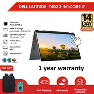 Dell Latitude 7400 2-in-1 Laptop Touch | 14.1" 1920x1080 FHD Core i7-8665U - 1TB SSD 16GB RAM 1 Year