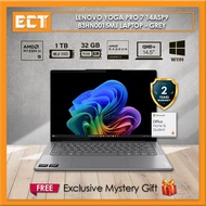 Lenovo Yoga Pro 7 14ASP9 83HN0015MJ Laptop (Ryzen AI 9 365 5GHz,32GB D5,1TB SSD,ATI,W11,14.5" 2.8K 1