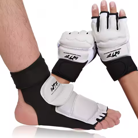 Taekwondo Gloves Foot Protector Taekwondo Shoes Foot Socks MMA WTF Adult Child Hand Foot Protector H