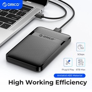 ORICO 6Gbps 2.5 Inch HDD SATA to USB3.0/Type-C HDD Enclosure SATA HDD Enclosure Support Auto-Sleep