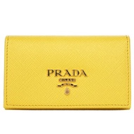 Prada 普拉達  Prada Saffiano 皮革卡包 1MC122 黃色