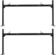 XLQYBD 1 Pair 71 * 14 * 34 Inch Aluminum Alloy Pickup Trunk Rack Cargo Luggage Storage Shelf 800 Lbs