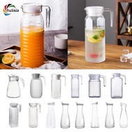 [chulisia] Pitcher With Lid Water Jug For Hot/Cold Water Ice Tea And Juice Beverage