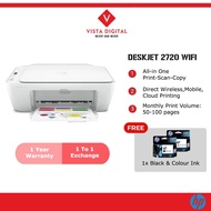 HP Printer 2720 Wifi Printer DeskJet Ink Advantage All In One Printer Wifi/Print/Scan/Copy Cheapest wifi printer