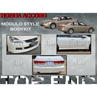 HONDA ACCORD 2004-2007 MODULO FULLSET BODYKIT (MDL STYLE) SKIRT LIP FOR ACCORD MODULO FRONT SKIRT SIDE SKIRT REAR SKIRT