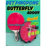 BUTTERFLY ADDOY-D 40MM TABLE TENNIS RACKET BET CHEAP