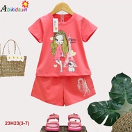 23H23 Pari Girl Printed Shorts Set