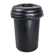 70 Liter Mapo Fiber Dustbin Unbreakable Bin Heavy Duty Dustbin Tong Sampah Tong Hitam Fibre Serbagun