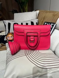 Hermes Halzan 31,STAMP D,ROSE EXTREME 100%Authentic ,98%new💎尖沙咀中港城門市
